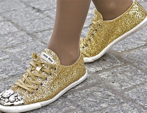 miu miu schuhe glitzer|Women's glitter and chunky sneakers .